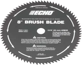 ECHO 8" 80-Tooth Brush Blade (25mm Arbor)