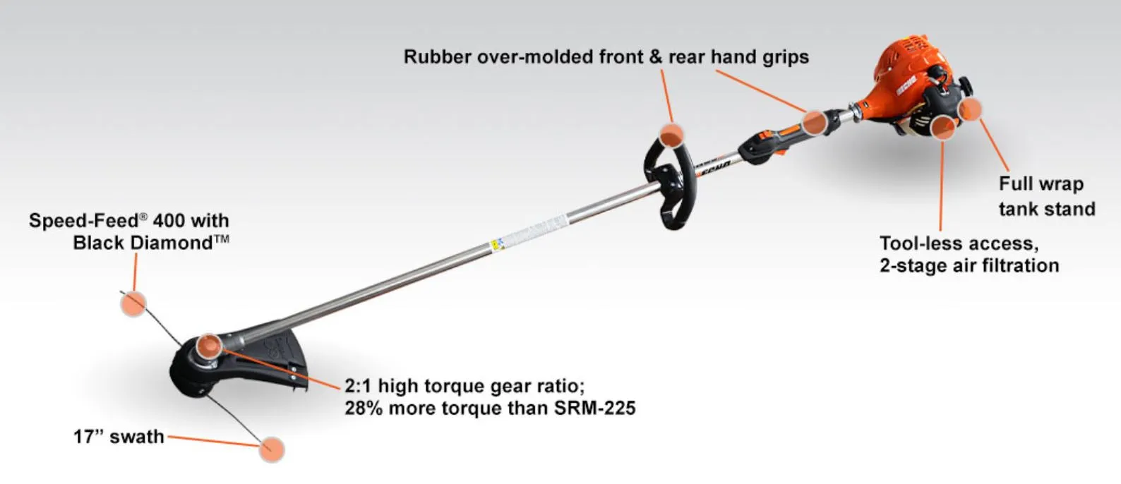 ECHO SRM-2320T Straight Shaft Trimmer