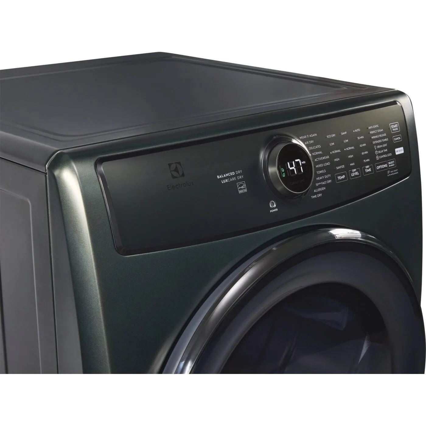 Electrolux 8.0 cu. ft. Front Load Perfect Steam™ Electric Dryer with Balanced Dry™ ELFE773CAA