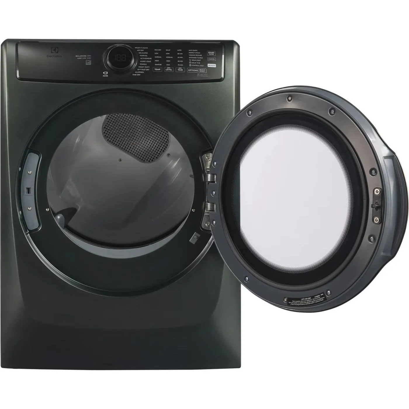 Electrolux 8.0 cu. ft. Front Load Perfect Steam™ Electric Dryer with Balanced Dry™ ELFE773CAA