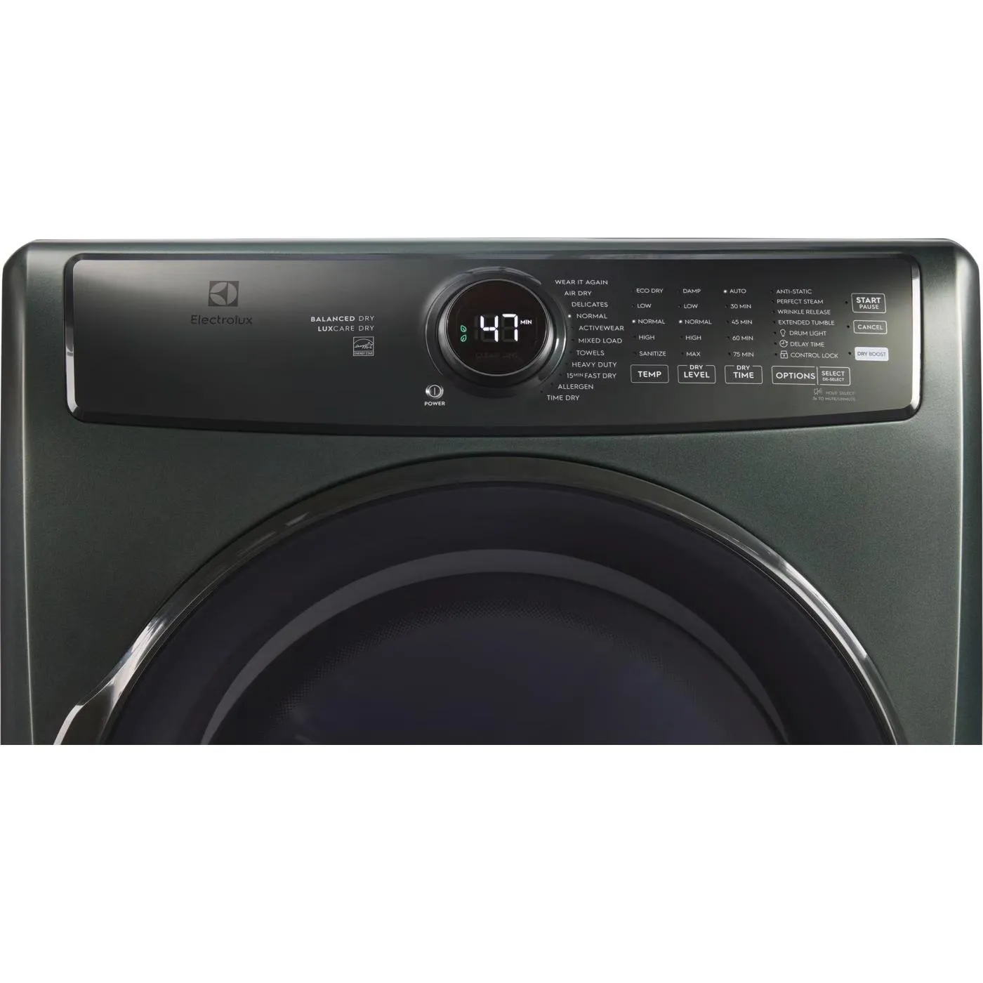 Electrolux 8.0 cu. ft. Front Load Perfect Steam™ Electric Dryer with Balanced Dry™ ELFE773CAA