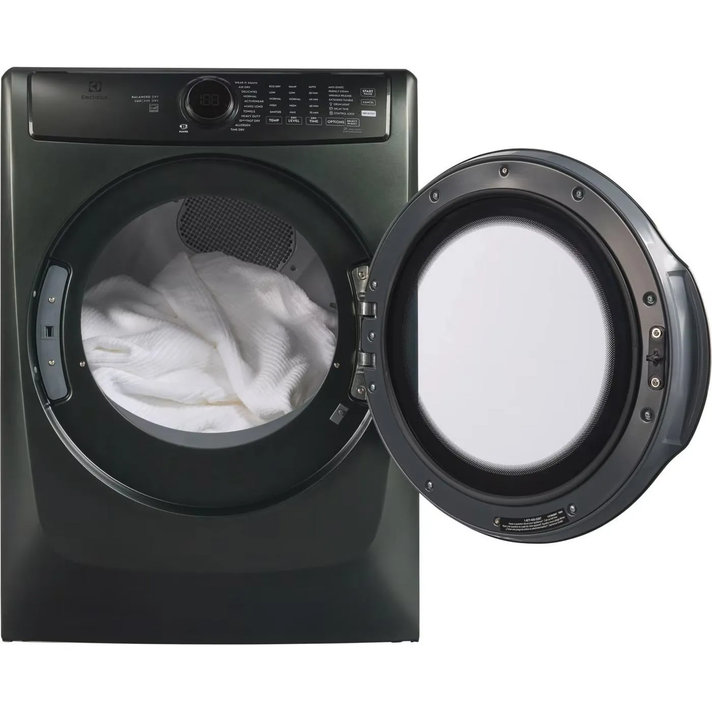 Electrolux 8.0 cu. ft. Front Load Perfect Steam™ Electric Dryer with Balanced Dry™ ELFE773CAA