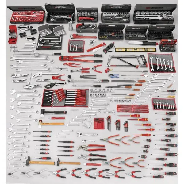 Facom JET8.M160A 528pce Tool Kit C/W JET.8GM3 Roller Cabinet & JET.C4GM3 Chest