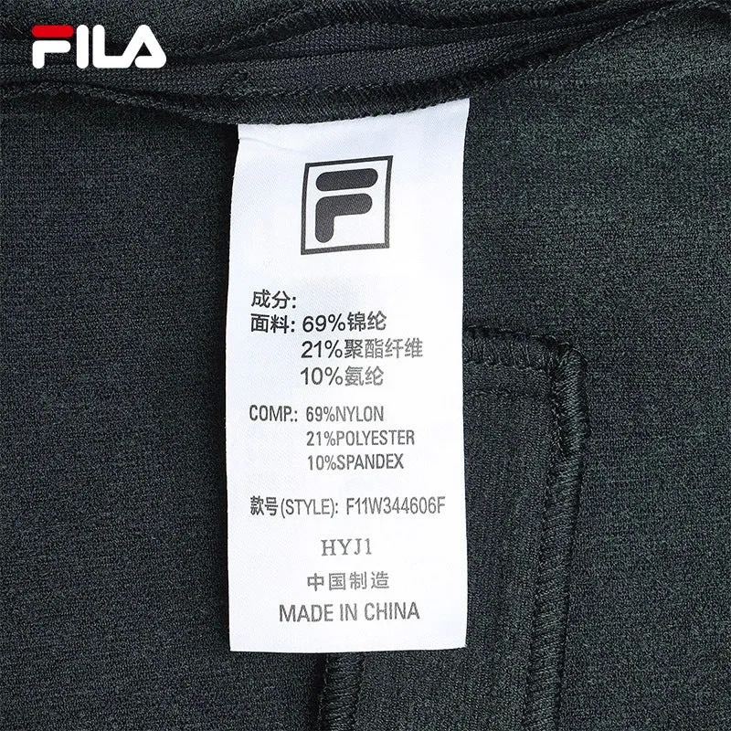 FILA CORE WHITE LINE EMERALD Women Knit Pants in Green