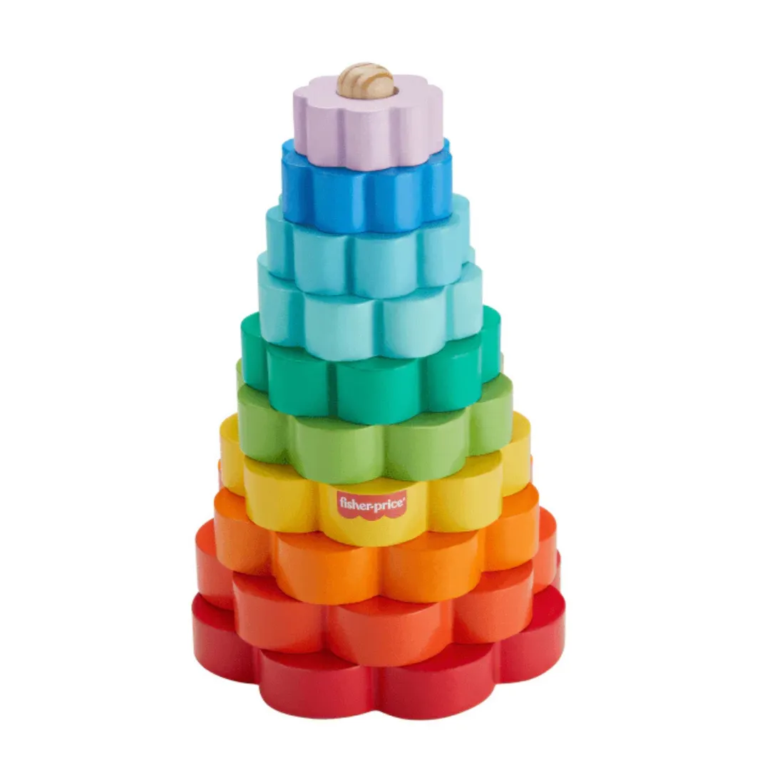 Fisher-Price Wooden Ring Stacker (18m )