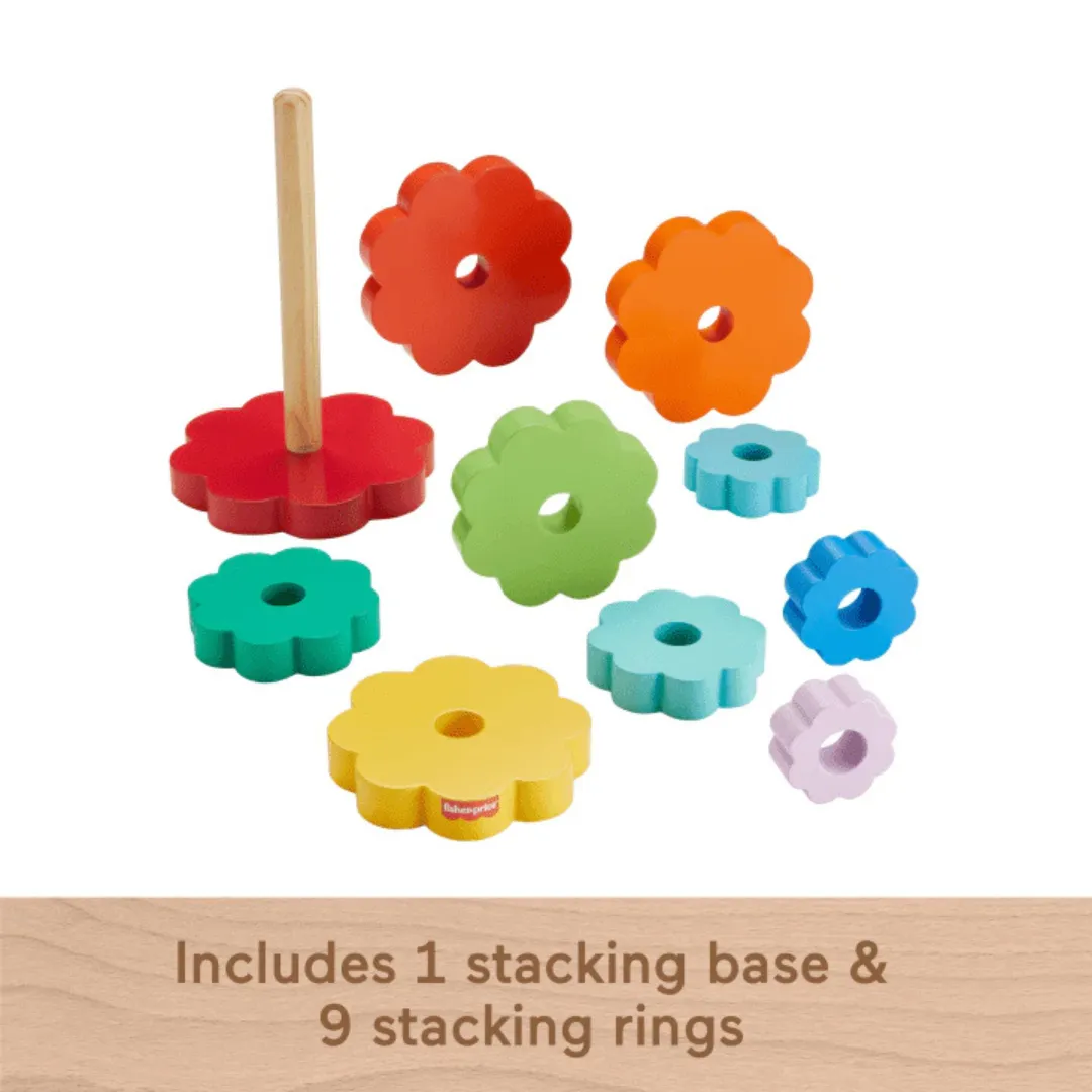 Fisher-Price Wooden Ring Stacker (18m )