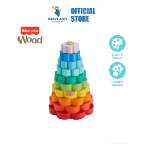 Fisher-Price Wooden Ring Stacker (18m )