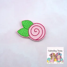 Flower with Leaf Feltie Design - Flower Feltie Design - Feltie Design - Spring Feltie - Feltie Design - Flower Embroidery Design - Feltie