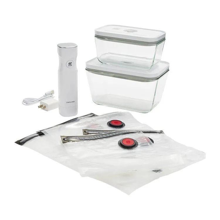 Fresh and Save Seven-Piece Glass Vacuum Starter Set