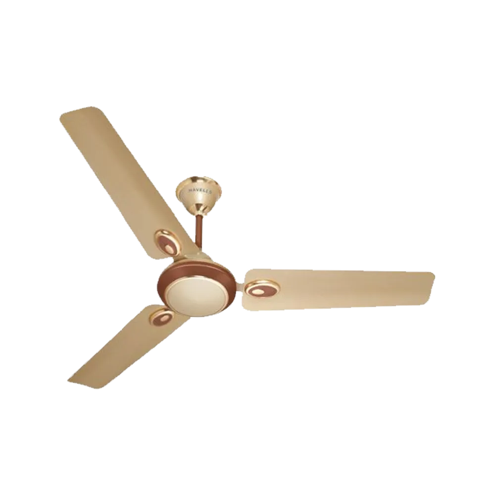 Havells Fusion 1200mm Ceiling Fan (Brown Beige , Silver Blue)