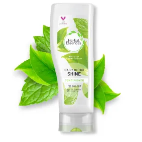 Herbal Essences Daily Detox Shine White Tea & mint Conditioner 400ml (T)