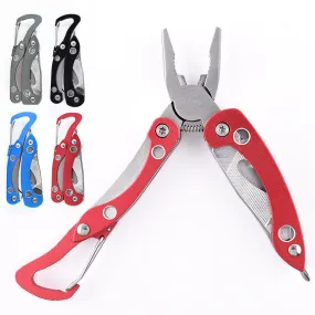 High quality stainless steel blade Multi Tools outdoor survival multitool folding pliers with nylon bag /Keychain