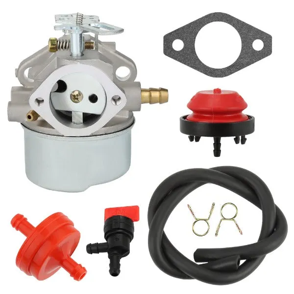 Hipa 640349 Carburetor Kit For Tecumseh HMSK100 HMSK80 HMSK90 8hp 9hp 10hp Engine LH318SA Snowblower Generator # 640052