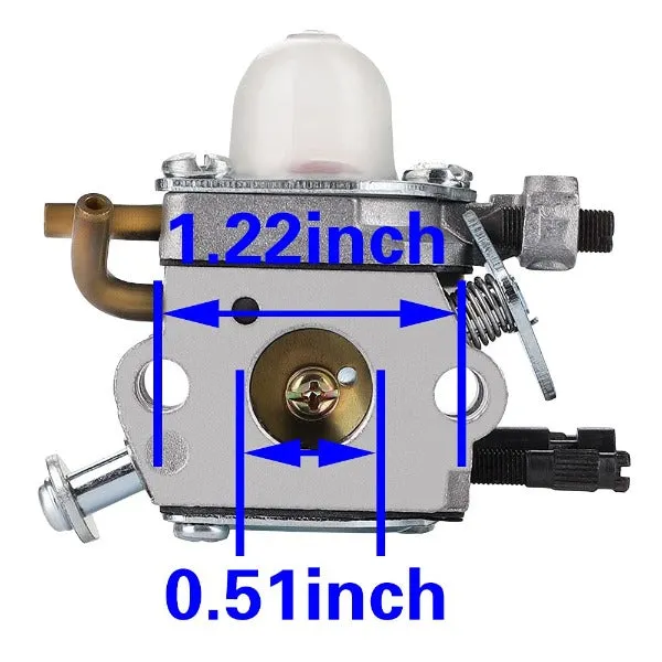 Hipa C1U-K42 Carburetor Kit For Echo PB2100 PB2155 ES2100 ES-2100 PB-2100 PB-2155 Blower Shredder # 12520020562 12520020560