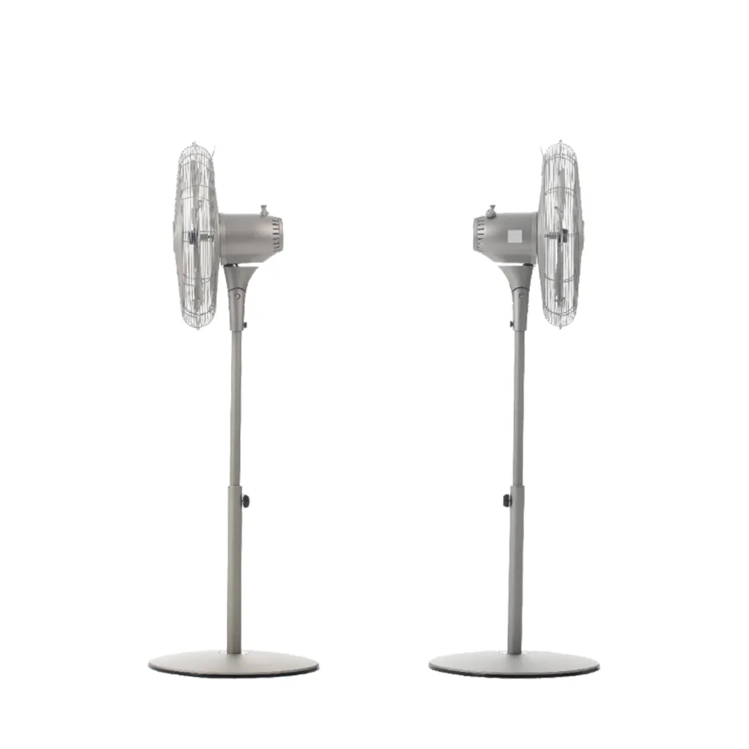 Houm M16 (Matte Silver) 16 Inch Metal Series 3 Speed Settings Stand Fan