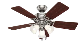 Hunter 42 inch Southern Breeze Ceiling Fan with LED Light Kit and Pull Chain