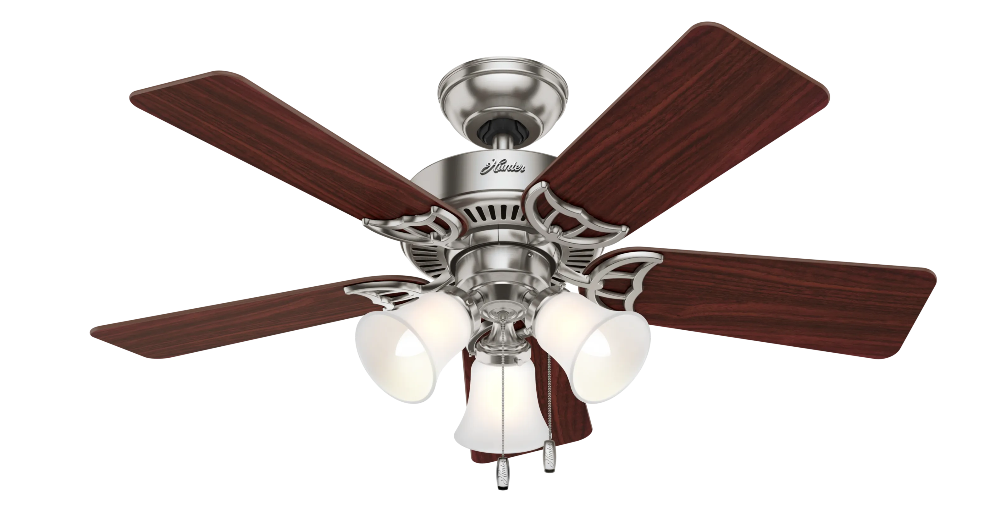 Hunter 42 inch Southern Breeze Ceiling Fan with LED Light Kit and Pull Chain