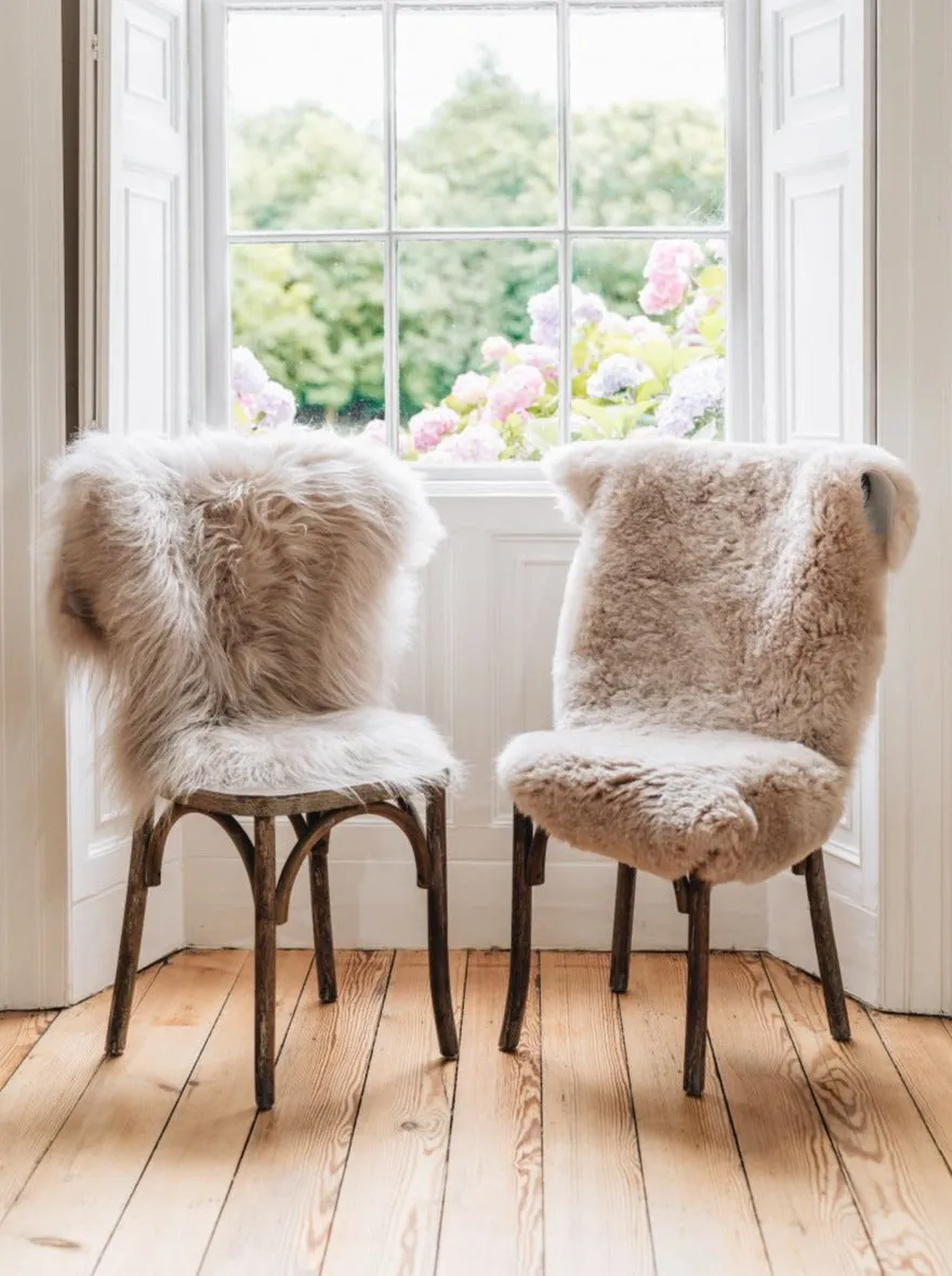 Icelandic Sheepskin Rug Dyed (Long Hair)