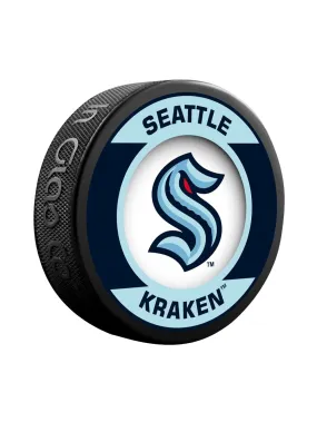 Inglasco NHL Seattle Kraken Retro Puck