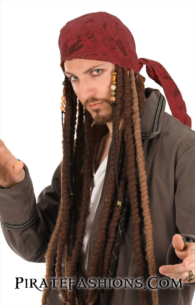 Jack Sparrow Bandana N Wig