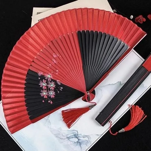 Japanese Folding Fan 【Plum Blossom】