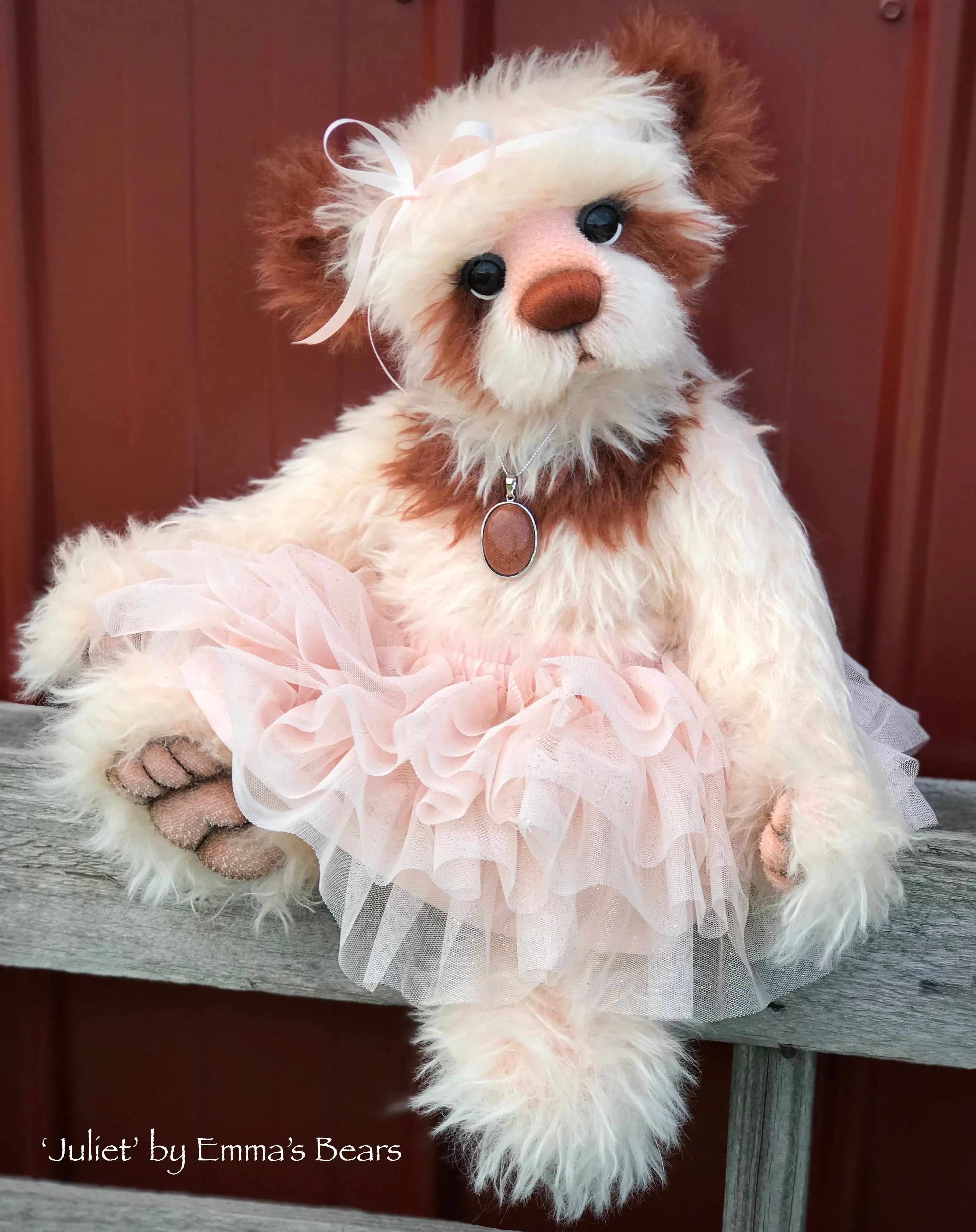 Juliet - 20" mohair artist bear by Emmas Bears - OOAK