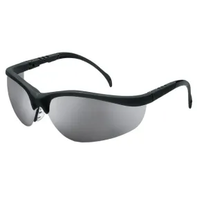 KD117 MCR Safety Klondike KD1 Series Safety Glasses, Silver Mirror Lens