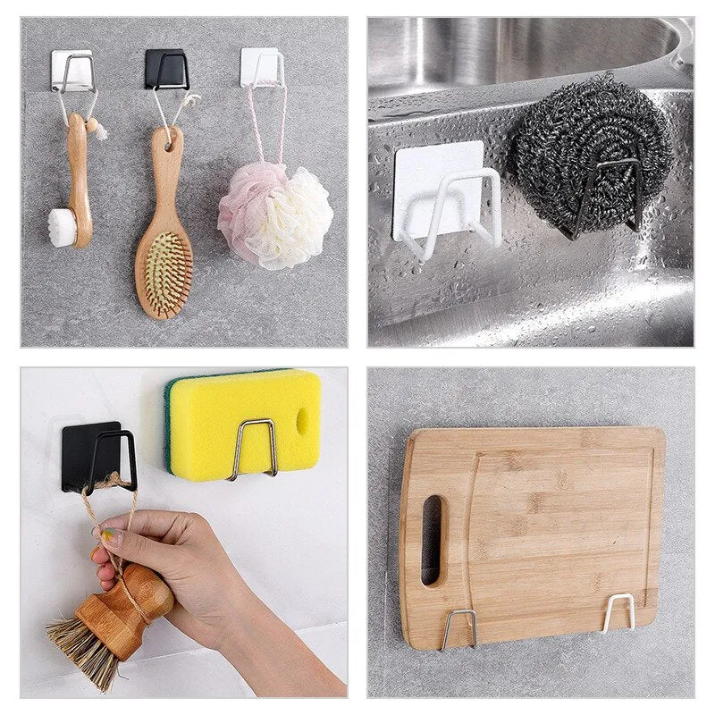 Kitchen Stainless Steel Sink Sponge Holder