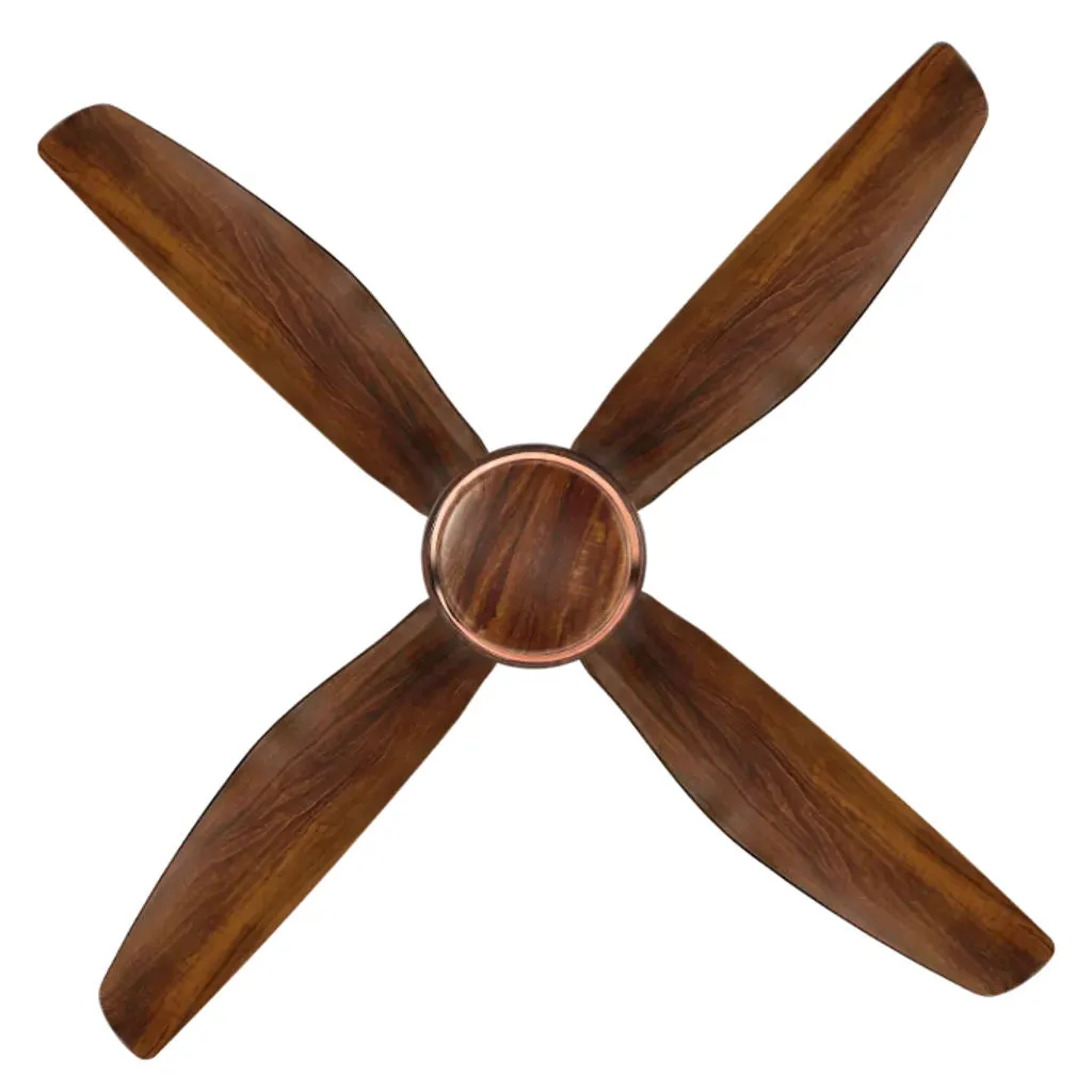 Kuhl Brise E4 BLDC Ceiling Fan With Remote 1320mm Teak