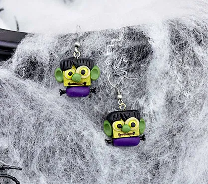 Liquid Sculpey® Frankenstein Earrings