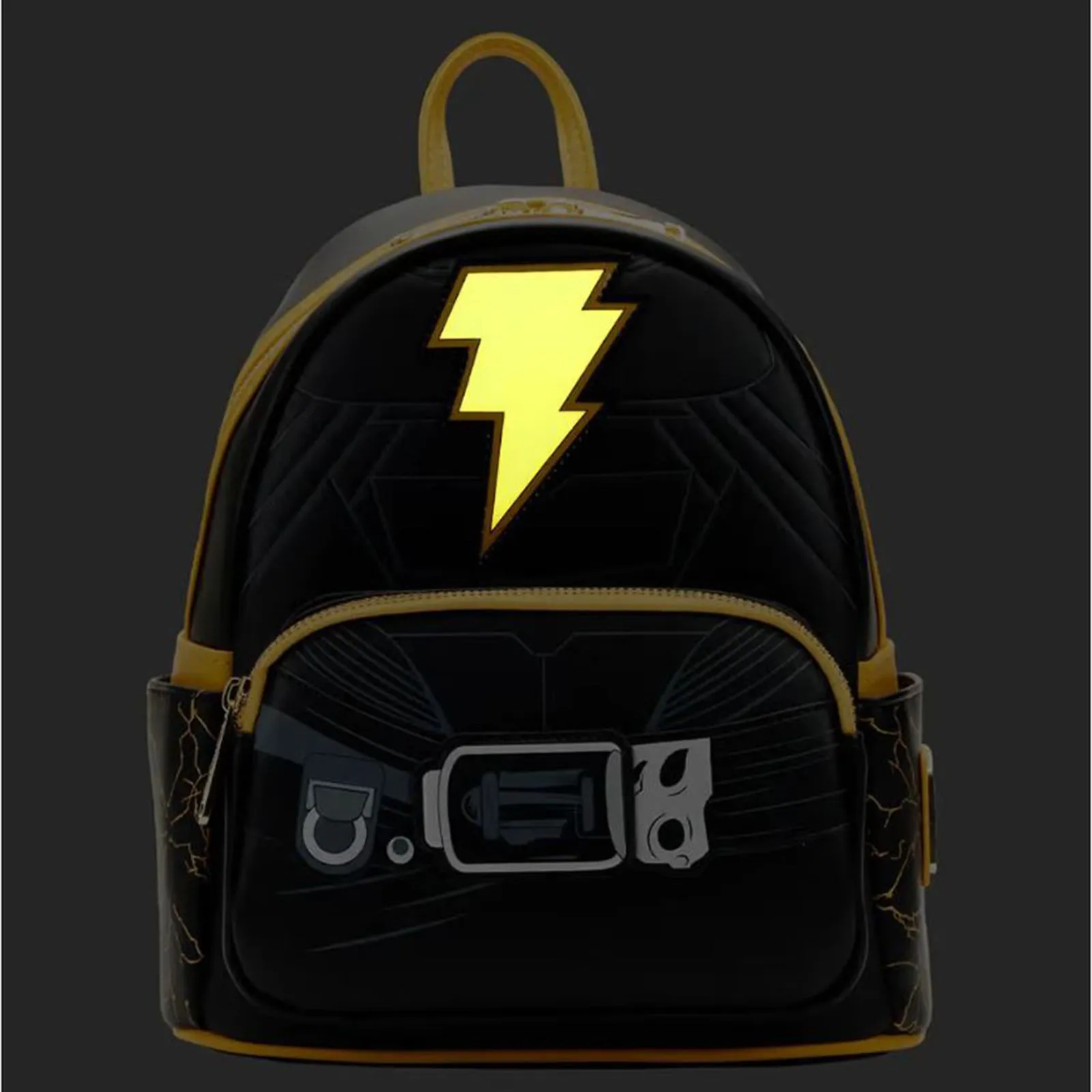 Loungefly DC Comics Black Adam Light Up Cosplay Mini Backpack