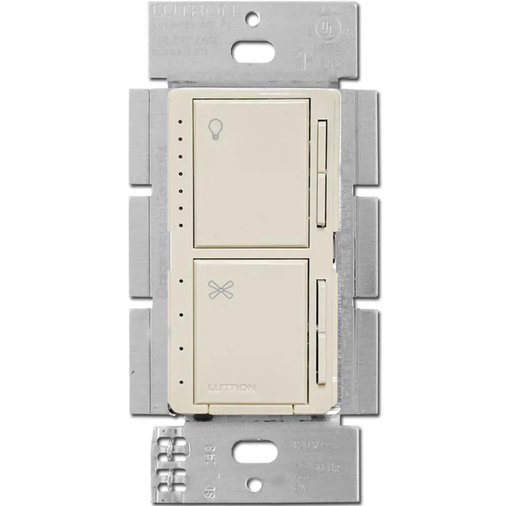 Lutron MACL-LFQ Maestro Fan Control and Light Dimmer, Single Pole