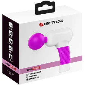 Massager Wand (Purple & White)