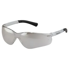 MCR Safety BearKat BK3 Safety Glasses - Clear Temples - Indoor/Outdoor Mirror Lens - BK319