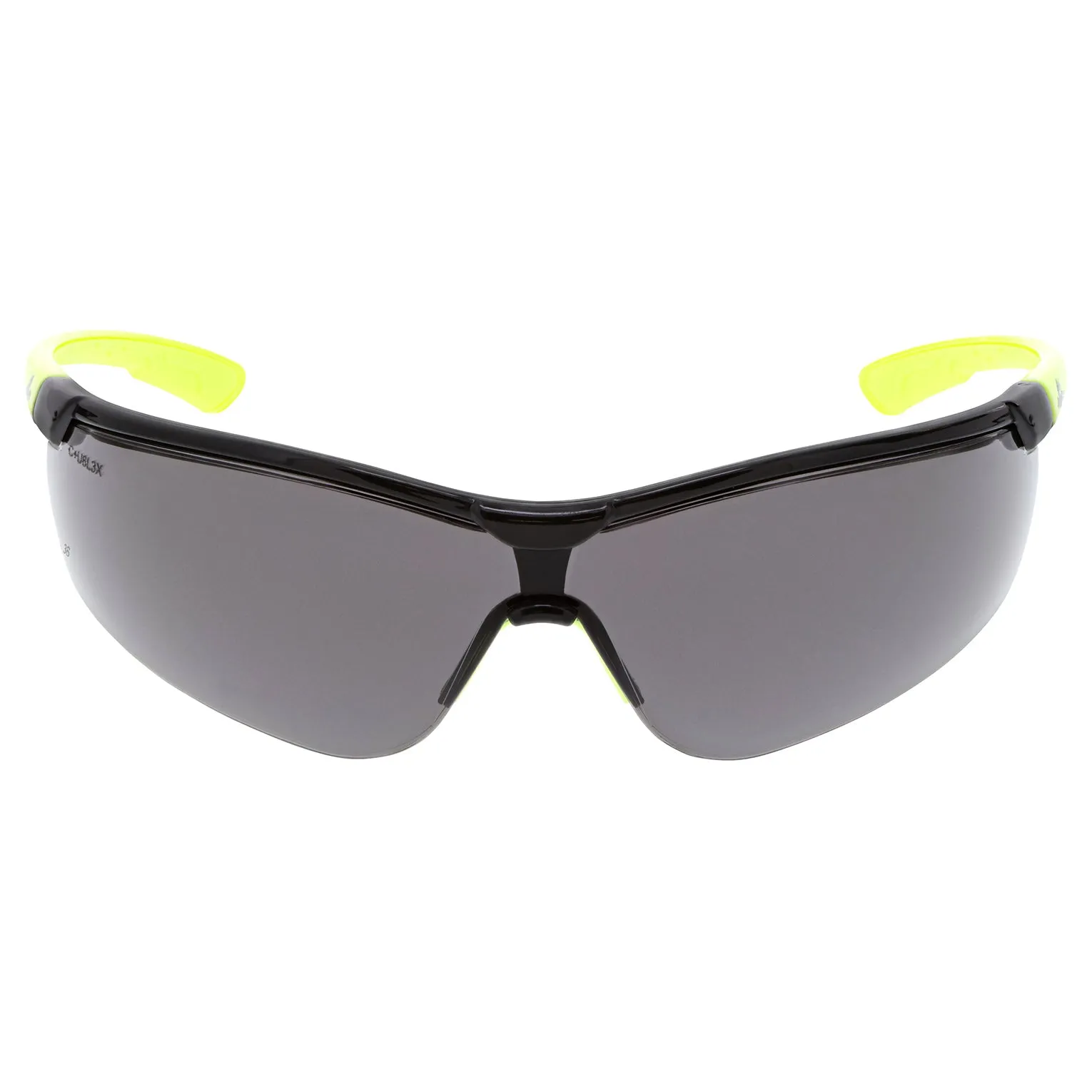 MCR Safety Klondike KD7 Safety Glasses - Black Frame - Gray MAX36 Anti-Fog Lens - KD722DC