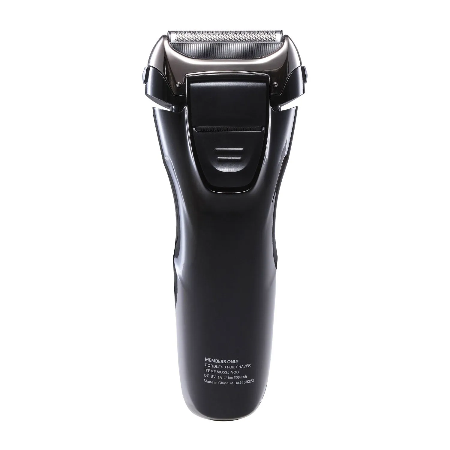 Members Only Foil Waterproof Shaver With Led Display For Men