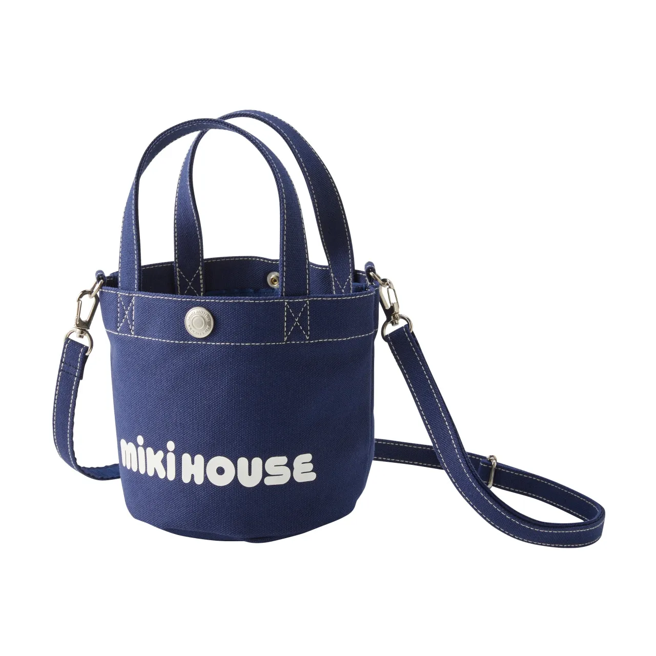 MIKI HOUSE Logo 2-Way Tote Bag