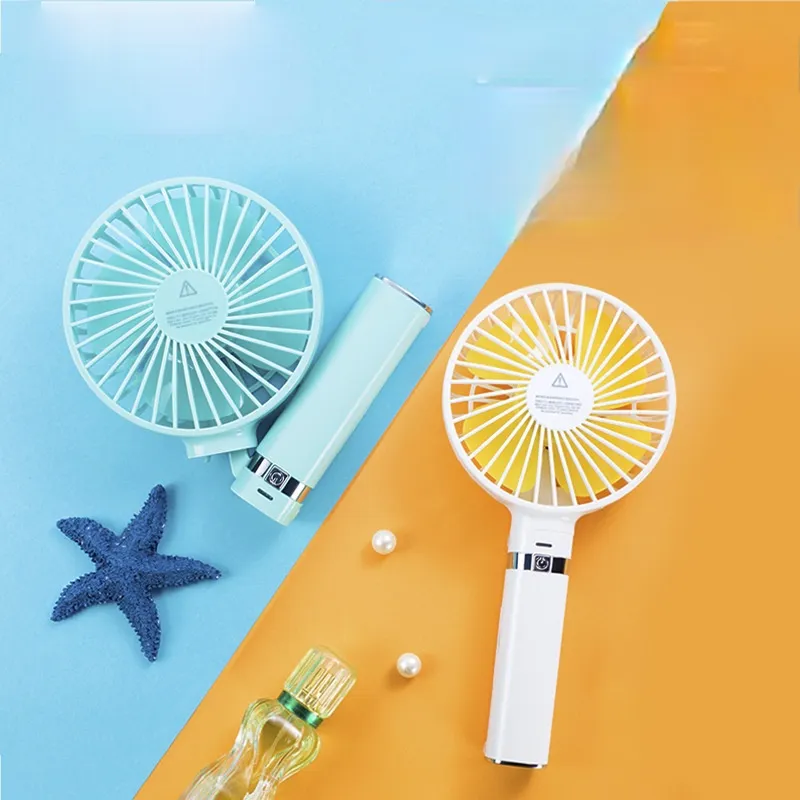 Mini Fan Hanging Neck USB Charging Folding Handheld Silent and Portable Portable Electric Fan