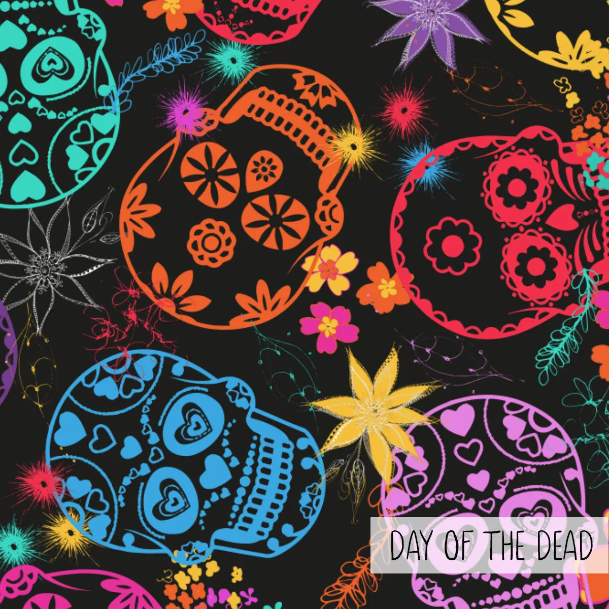 Neck Sleeve | Day of the Dead