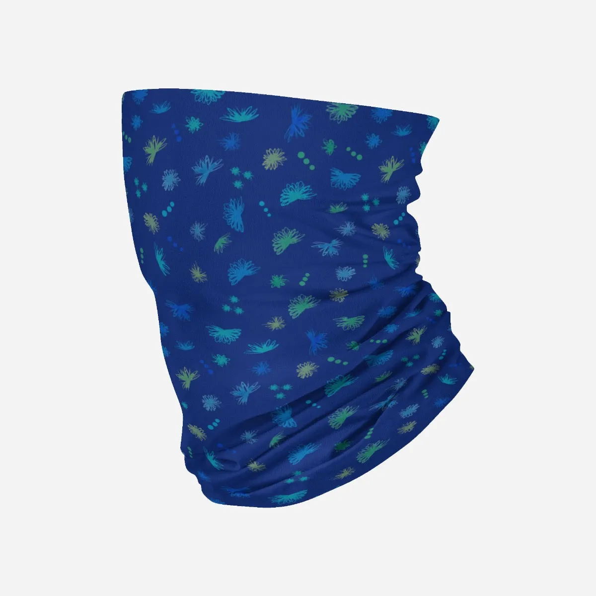 Neck Sleeve | Navy Ditsy