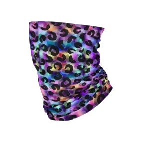 Neck Sleeve | Rainbow Leopard