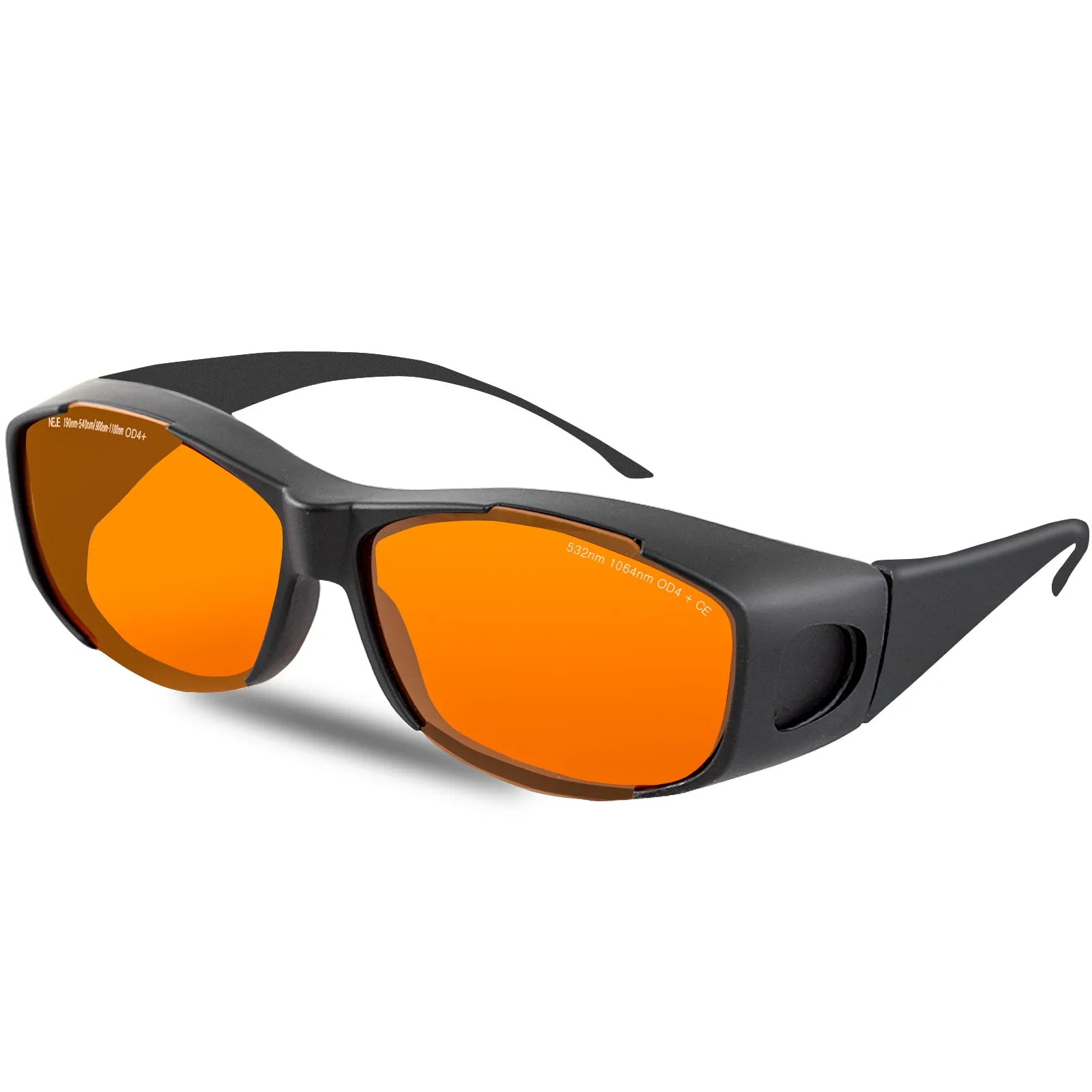 NEJE OD 4  190nm-540nm/900nm-1100nm Wavelength UV/Purple and Blue Laser Safety Glasses (Orange)