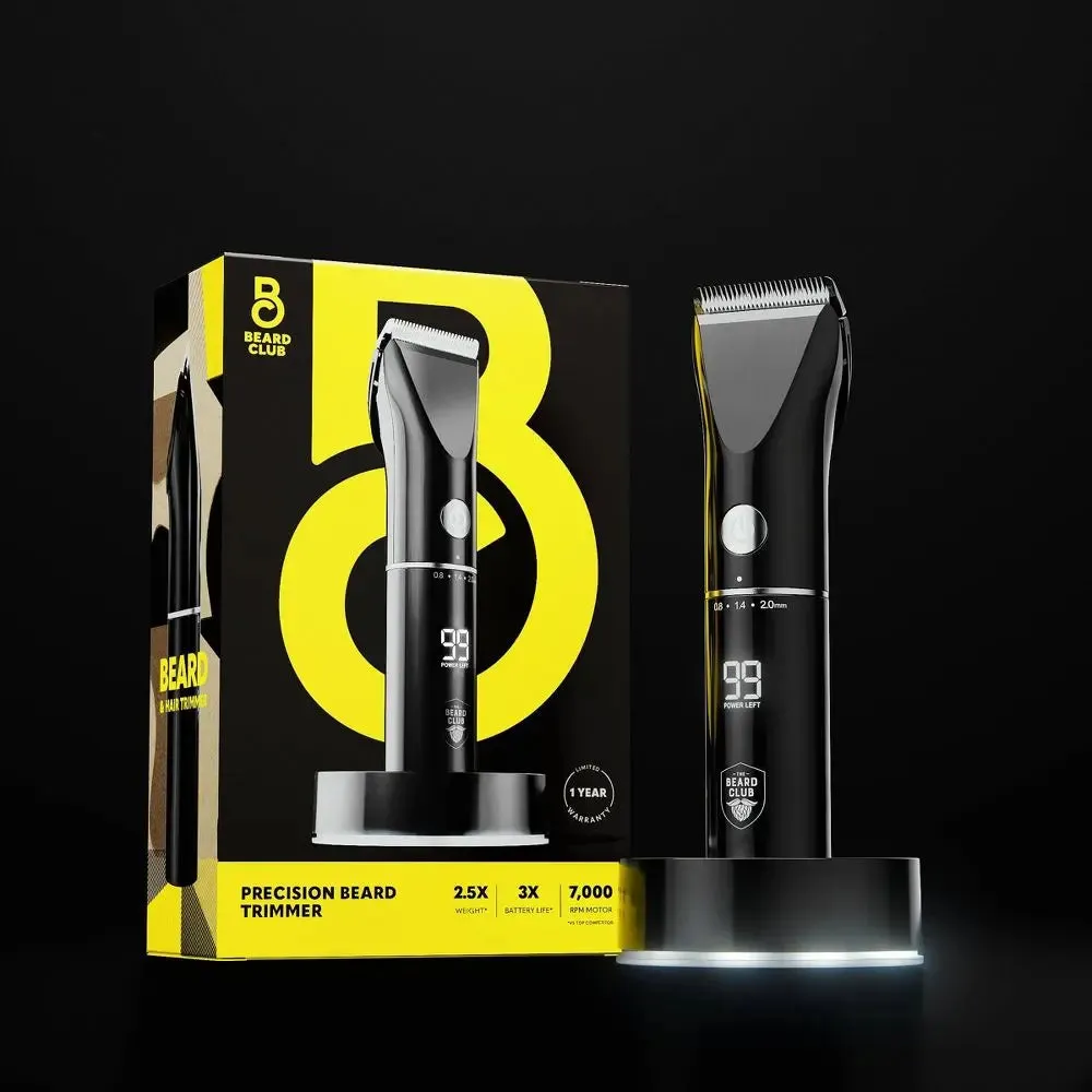 New - Beard Club Precision Beard Trimmer