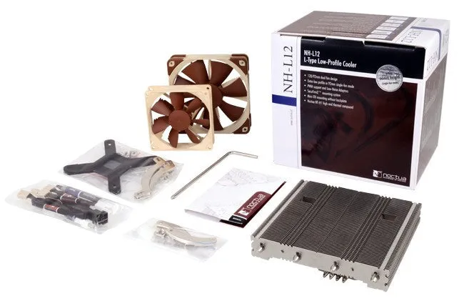 Noctua NH-L12 Low profile CPU Cooler with Dual Fan Design