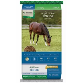 Nutrena SafeChoice Senior Horse Feed 50lb