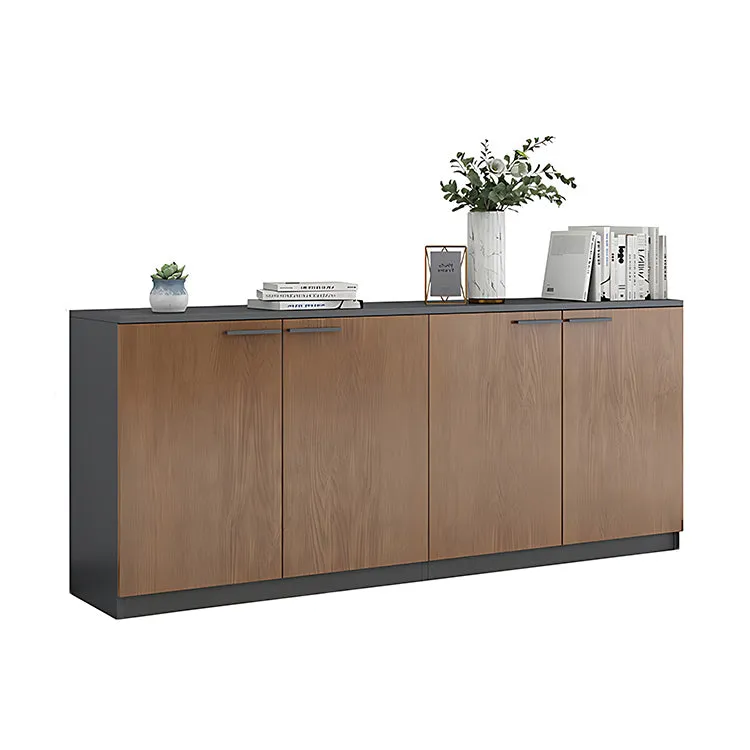 Office File Cabinet, Low Cabinet, Wooden Cabinet with Lock