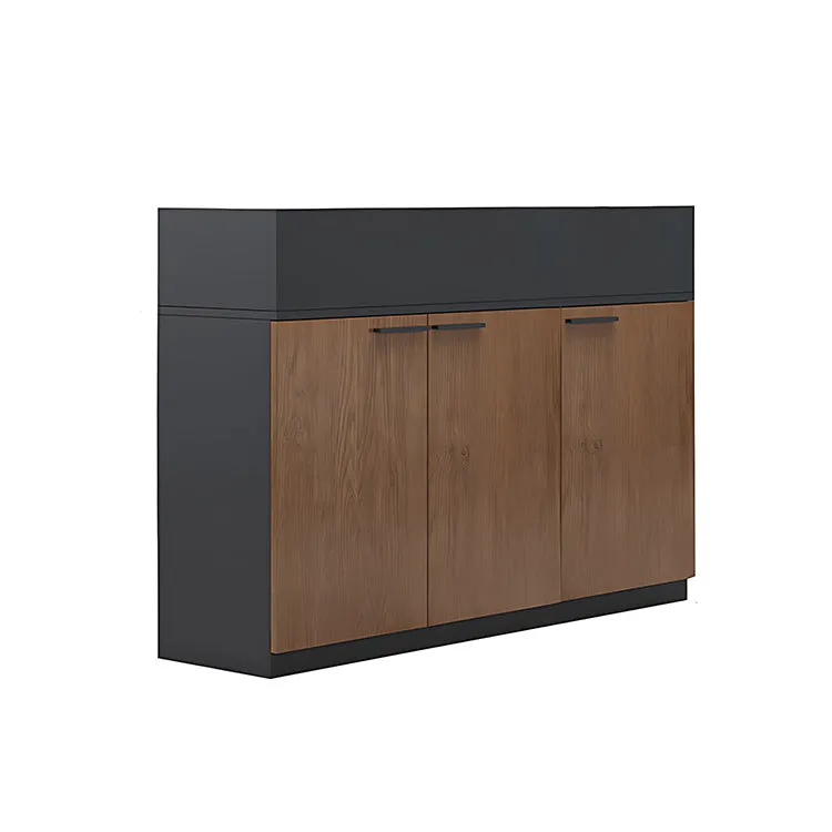 Office File Cabinet, Low Cabinet, Wooden Cabinet with Lock