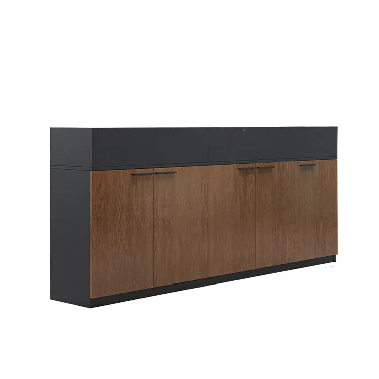 Office File Cabinet, Low Cabinet, Wooden Cabinet with Lock