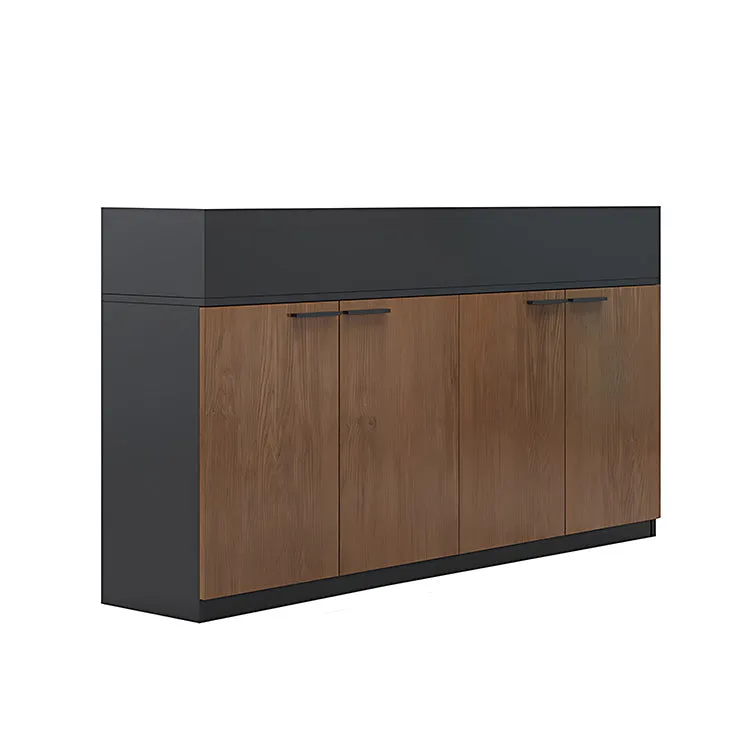 Office File Cabinet, Low Cabinet, Wooden Cabinet with Lock