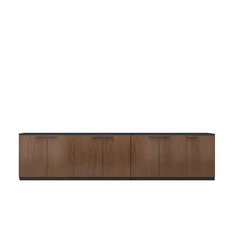 Office File Cabinet, Low Cabinet, Wooden Cabinet with Lock